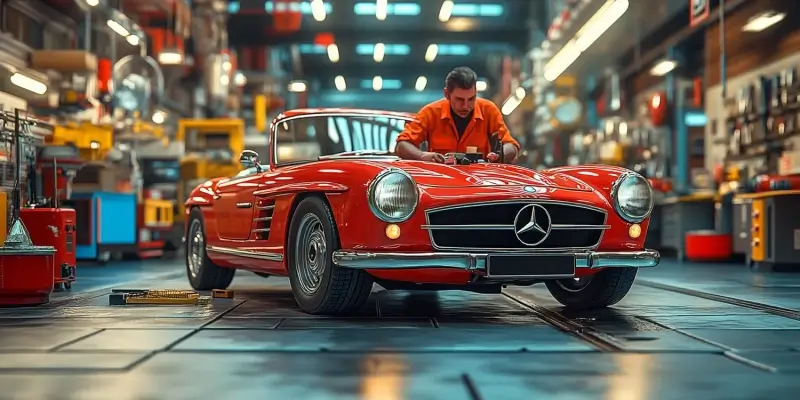 Kompresor do pompowania kół samochodowych