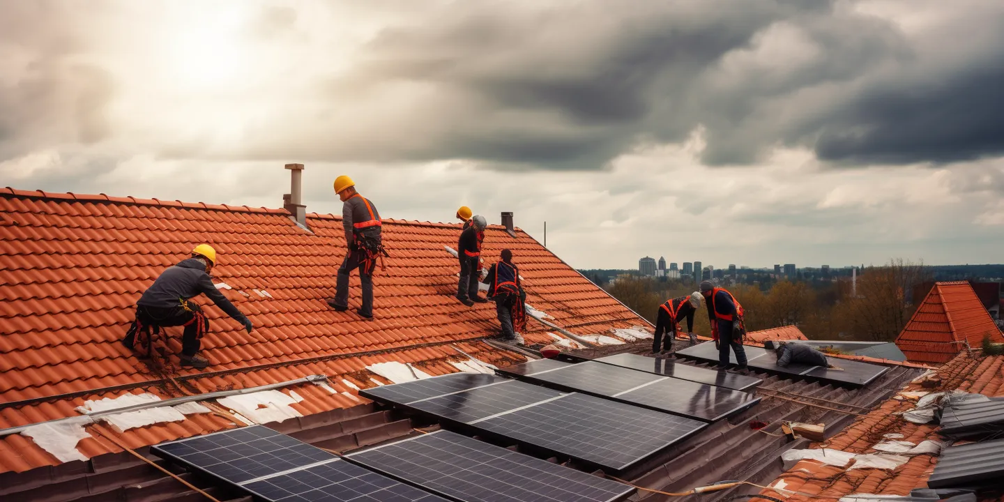 Jak myć panele fotowoltaiczne na dachu?