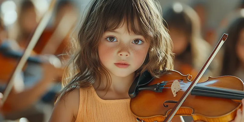 Nauka gry na skrzypcach