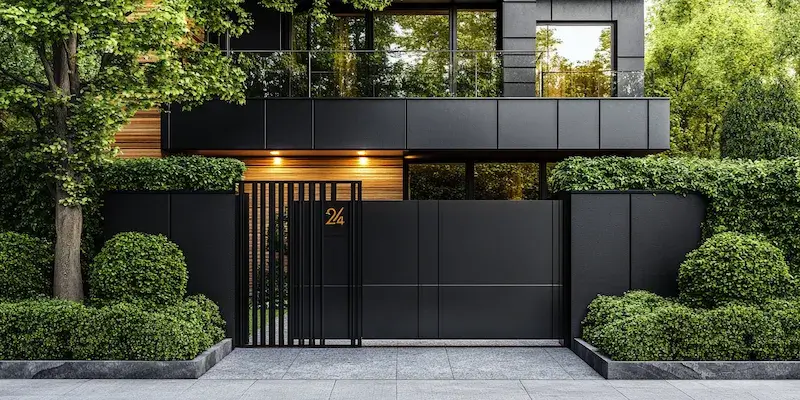 Aluminium Zaun aus Polen