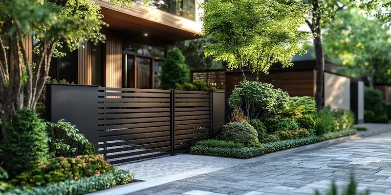 Zäune Hamburg mit Montage