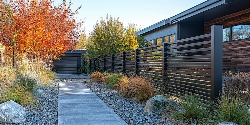 Zaunelemente aus Polen