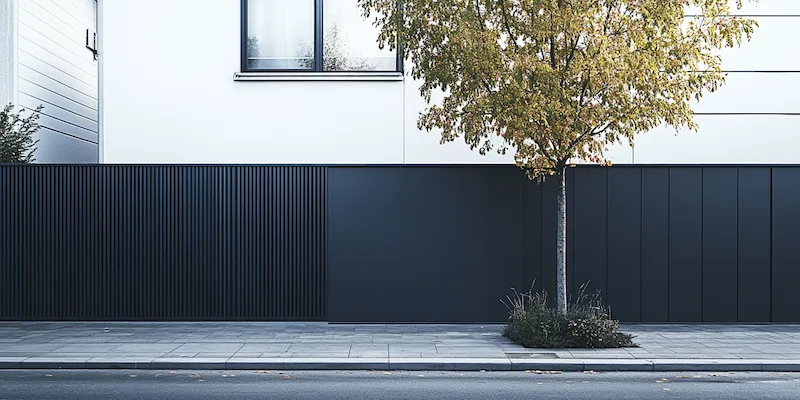 Aluminium Sichtschutzzaun aus Polen