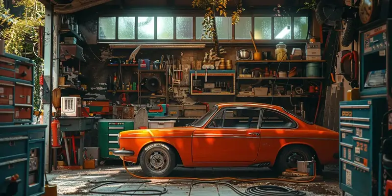 Jak jest po angielsku warsztat samochodowy?