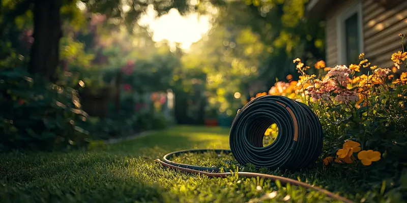 Jak ukryć wąż ogrodowy?