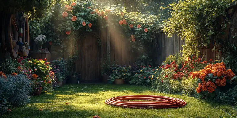 Jak zrobić stojak na wąż ogrodowy?