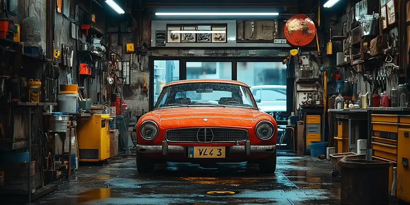 Naprawa samochodu w warsztacie samochodowym